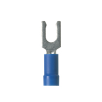 PV146LFC - 18-14 Vnyl Ins LCKNG FRK Term Blue # 6 Stud - Panduit Corporation