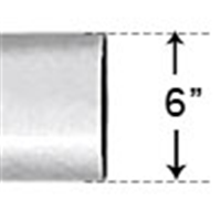 PVC6 - SCH 40 6" 10' PVC Conduit - Heritage Plastics
