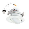 RA4LS9FSD2W1EWH - 4" Led Gimbal 27K/3K/35K/4K/5K D2W 600/900LM - Halo