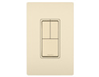 RCD113LA - Radiant 3 Switch SP/3-Way + SP + SP La - Legrand-Pass & Seymour