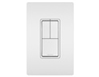 RCD113W - Radiant 3 Switch SP/3-Way + SP + SP WH - Legrand-Pass & Seymour