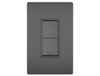 RCD11BK - Radiant 2 Switch SP + SP BK - Legrand-Pass & Seymour