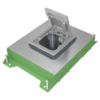 RFBA4R300G - Rfba 4G 3.0" Rect Cover Floor Box - Wiremold