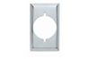 S384C - Smooth Chrome 1G Power Outlet - Legrand-Pass & Seymour