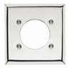 S3862C - Smooth Chrome 2G Power Outlet 2.156" - Legrand-Pass & Seymour