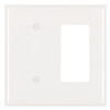 SP1426W - Smooth Wallplate 1 Decor 1 Blank WH - Legrand-Pass & Seymour