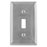 SS1 - Wallplate, 1-G, Switch, SS - Hubbell Wiring Devices
