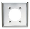 SS703 - Smooth 302SS 2G Power Outlet 4 MTG Holes - Legrand-Pass & Seymour