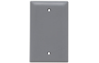 TP13GRY - Trademaster Wallplate 1G 1 Blank Box MT Gy - Legrand-Pass & Seymour