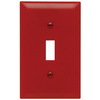 TP1RED - Trademaster Wallplate 1G 1 Toggle RD - Legrand-Pass & Seymour