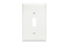 TP1W - Trademaster Wallplate 1G 1 Toggle WH - Legrand-Pass & Seymour