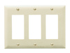 TP263I - Trademaster Wallplate 3G 3 Decor Iv - Legrand-Pass & Seymour