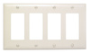 TP264LA - Trademaster Wallplate 4G 4 Decor La - Legrand-Pass & Seymour