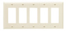 TP265LA - Trademaster Wallplate 5G 5 Decor La - Legrand-Pass & Seymour