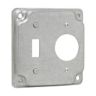 TP504 - 4"SQ (1) Togg/20A SGL RCPT - Eaton