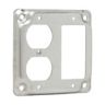 TP517 - 4SQ CVR (1)DPX RCPT/(1)Decora - Eaton