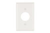 TP7W - Trademaster Wallplate 1G 1 SGL Recp WH - Legrand-Pass & Seymour