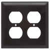 TP82 - Trademaster Wallplate 2G 2 Duplex BR - Legrand-Pass & Seymour