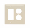 TP826I - Trademaster Wallplate 2G 1 Duplex 1 Decor Iv - Pass & Seymour/Legrand