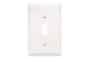 TPJ1W - Trademaster Wallplate Jumbo 1G Toggle WH - Legrand-Pass & Seymour