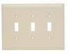 TPJ3LA - Trademaster Wallplate Jumbo 3G 3 Toggle La - Legrand-Pass & Seymour