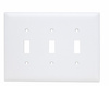 TPJ3W - Trademaster Wallplate Jumbo 3G 3 Toggle W - Legrand-Pass & Seymour