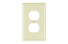 TPJ8 - Trademaster Wallplate Jumbo 1G 1 Duplex BN - Legrand-Pass & Seymour