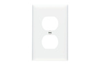 TPJ8W - Trademaster Wallplate Jumbo 1G Duplex WH - Legrand-Pass & Seymour