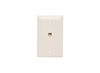 TPTE1LA - Tele 4 Conductor 1G TP Wallplate La - Legrand-On-Q
