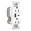 TR15USBACW - 15A 125V Duplex TR Recp + Usba Usbc 3.1A WH - Legrand-Pass & Seymour