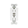 TR7755WB0X - Usb 3.1A Duplex Recp 15A 125V WH - Eaton
