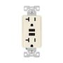 TR7766LAB0X - Usb 3.6A Duplex Recp 20A 125V La - Eaton Wiring Devices