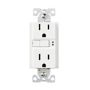 TRAFGF15W - Af/GF TR Duplex 15A 125V WH - Eaton