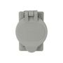 WP1 - Cover 1G WP Sglrec/Inlet Nylon 1.75" D Gy - Eaton