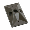 WPB13BR - Weather Proof Cover 3 Hole 1/2 Bronze - Legrand-Pass & Seymour
