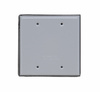 WPB2 - Weather Proof Cover 2G Blank W/Gasket - Legrand-Pass & Seymour