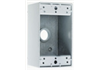 WPB23W - Weather Proof Box 1G 3 Hole 1/2 WH - Pass & Seymour/Legrand