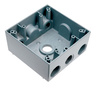 WPB242 - Weather Proof Box 2G 4 Hole 1/2 - Pass & Seymour/Legrand