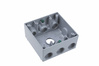 WPB387 - Weather Proof Box 2G 7 Hole 3 Side 3/4 Gy - Legrand-Pass & Seymour